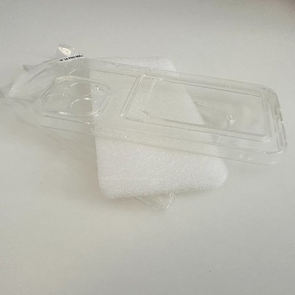 Clear Soft Card Holder Slot Apple iPhone Case - iphone 14 pro max - Picture 7 of 7